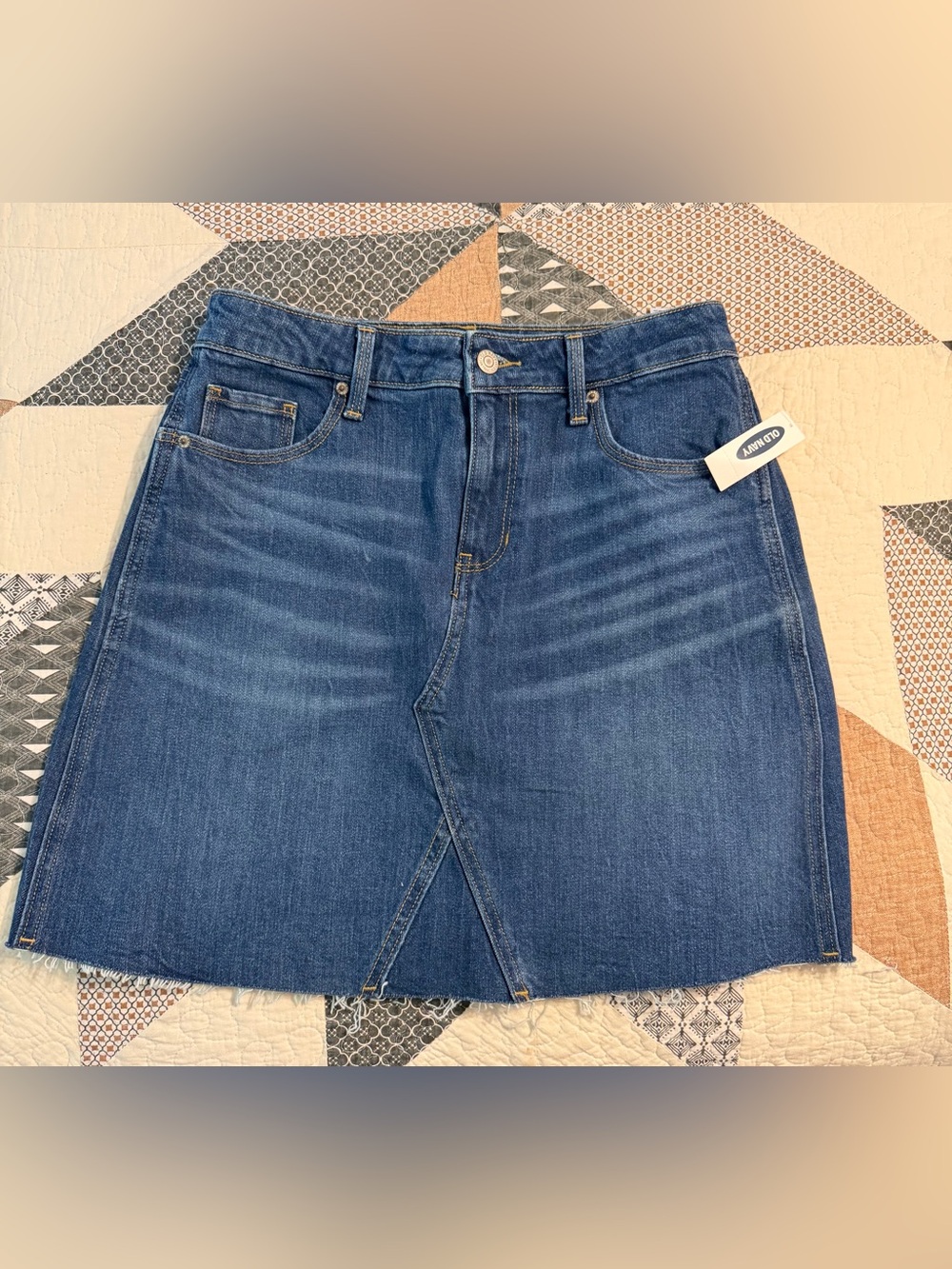 Old Navy Blue Denim Skirt